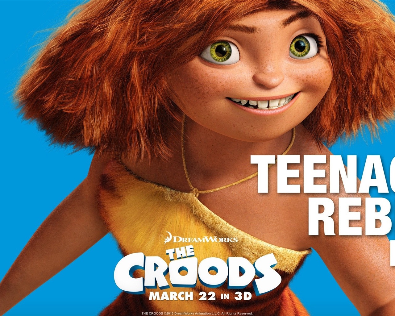 Los fondos de pantalla de alta definición de películas Croods #10 - 1280x1024