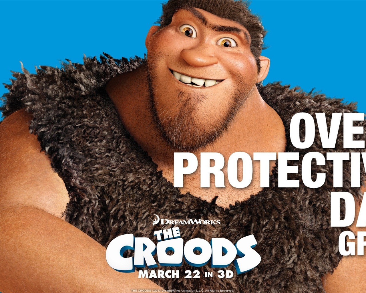 Los fondos de pantalla de alta definición de películas Croods #11 - 1280x1024