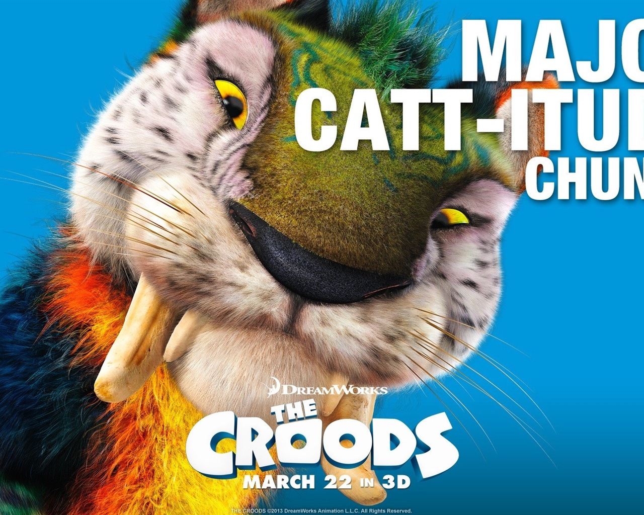 V Croods HD Movie Wallpapers #12 - 1280x1024