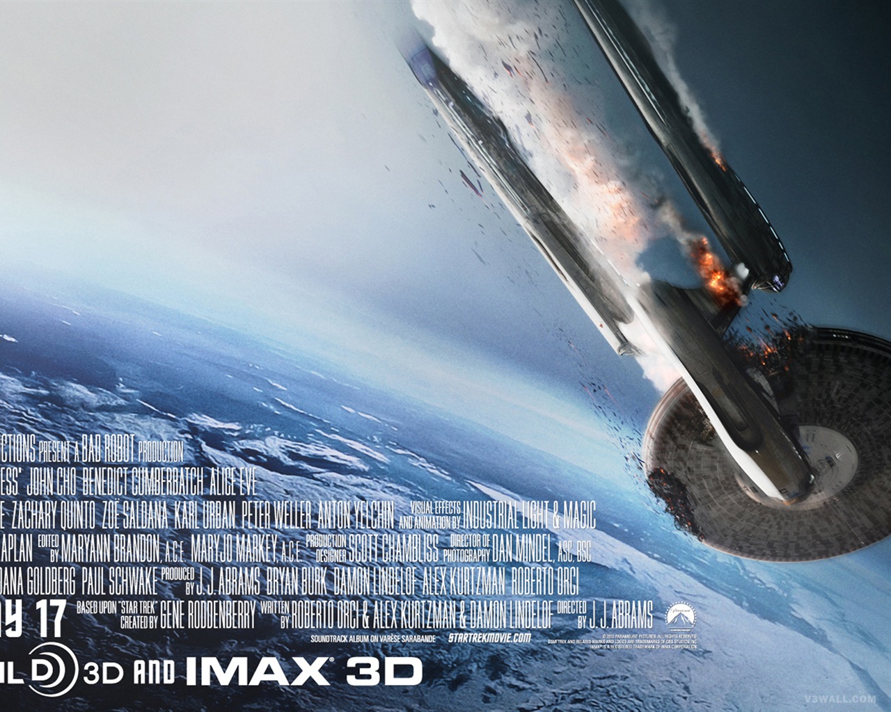 Star Trek Into Darkness 2013 HD wallpapers #7 - 1280x1024