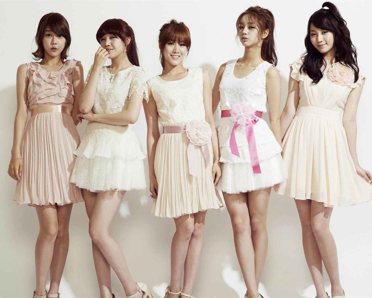 Dívčí Den Korea pop music dívky tapety #15 - 1280x1024