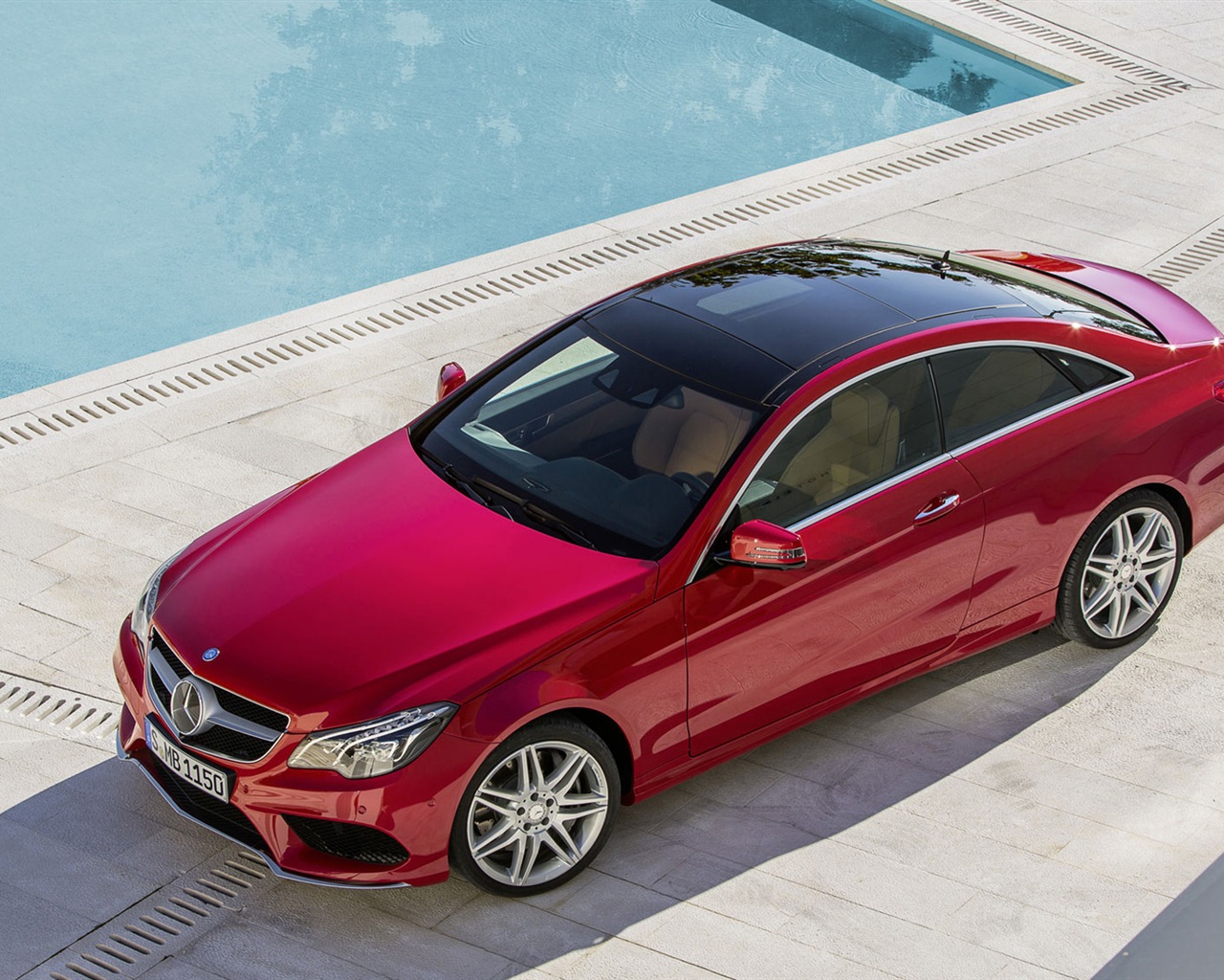 2014 Mercedes-Benz E-Class Coupe HD tapety na plochu #1 - 1280x1024