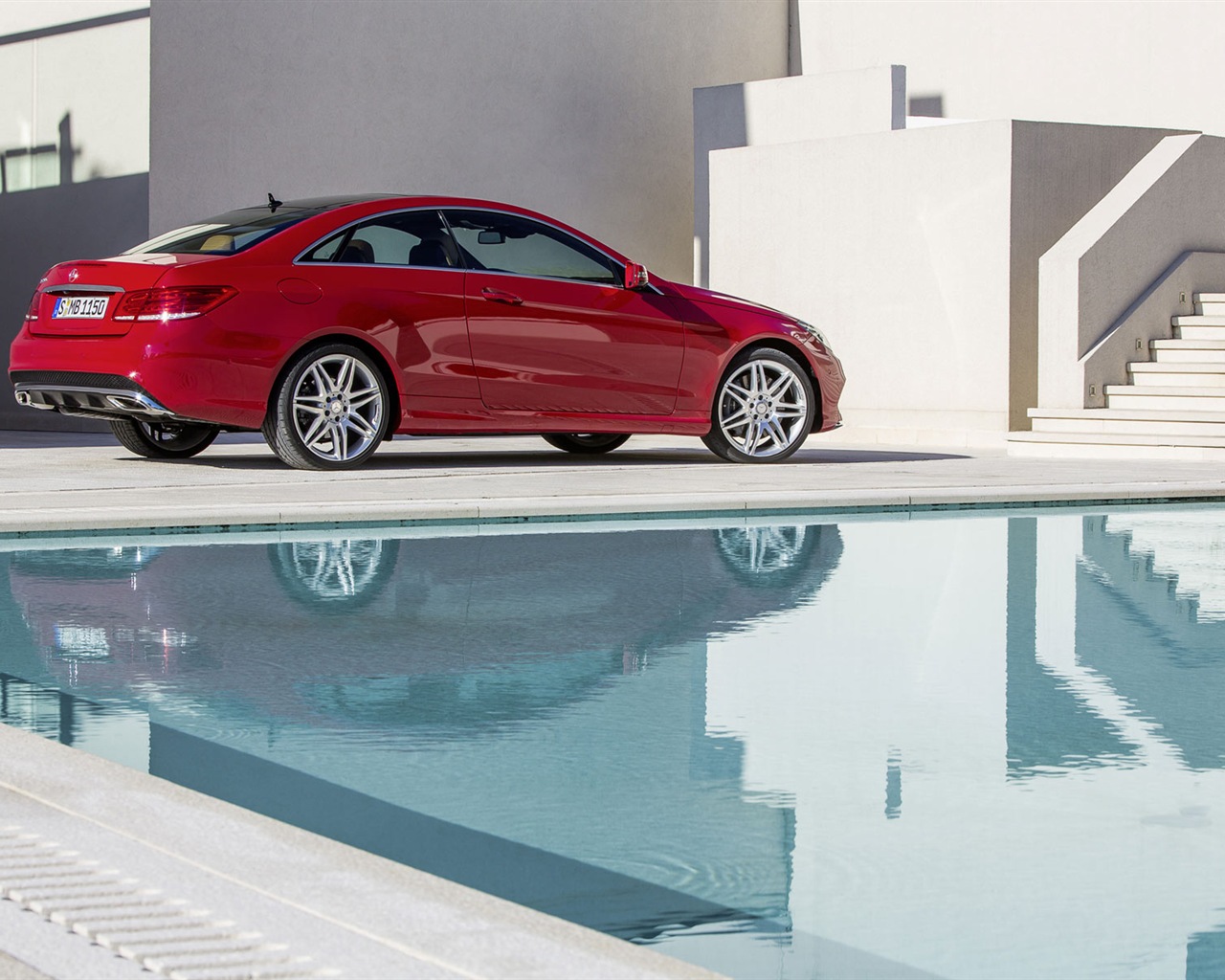 2014 Mercedes-Benz E-Class Coupe HD tapety na plochu #2 - 1280x1024