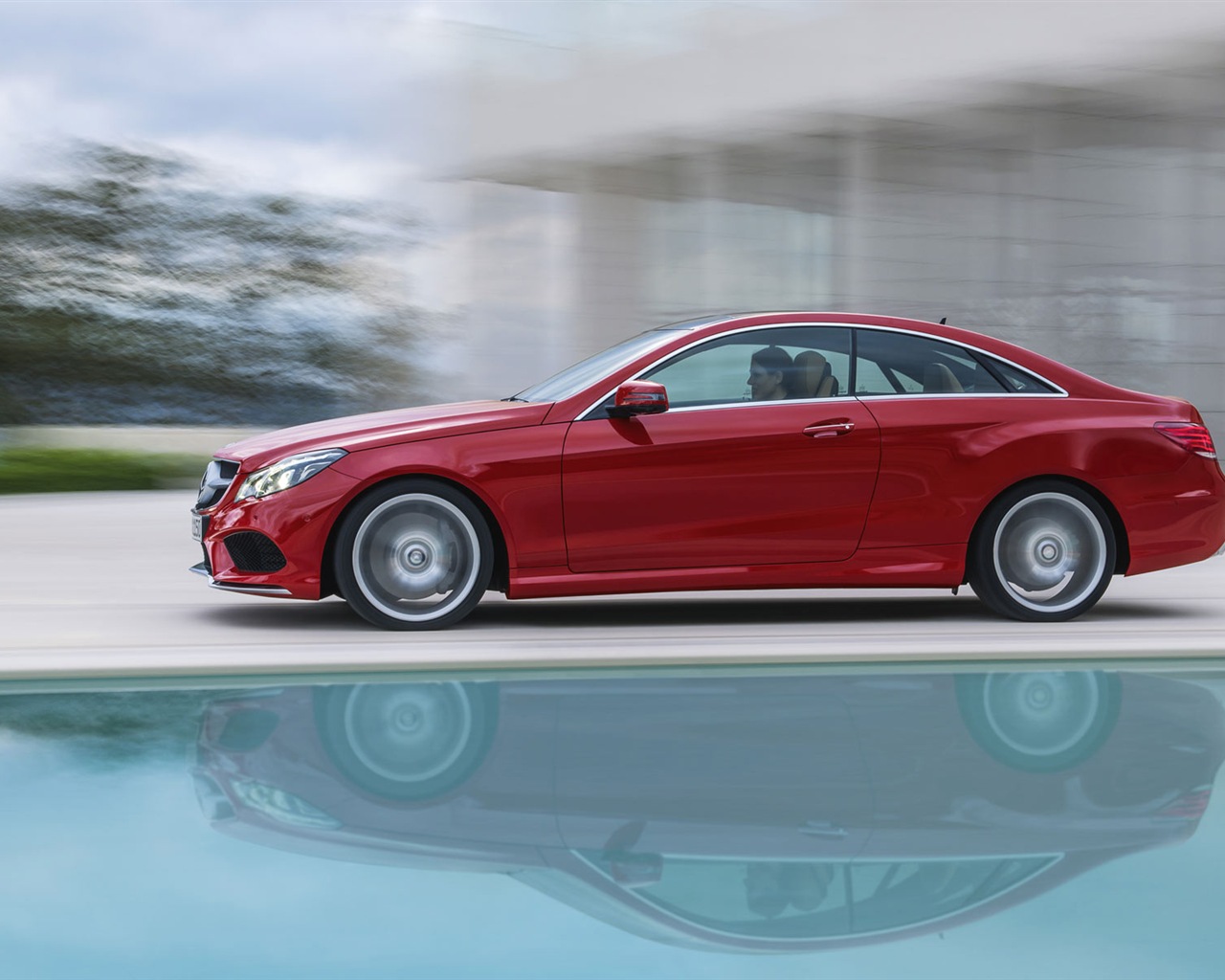 2014 Mercedes-Benz E-Class Coupe 奔驰跑车高清壁纸5 - 1280x1024