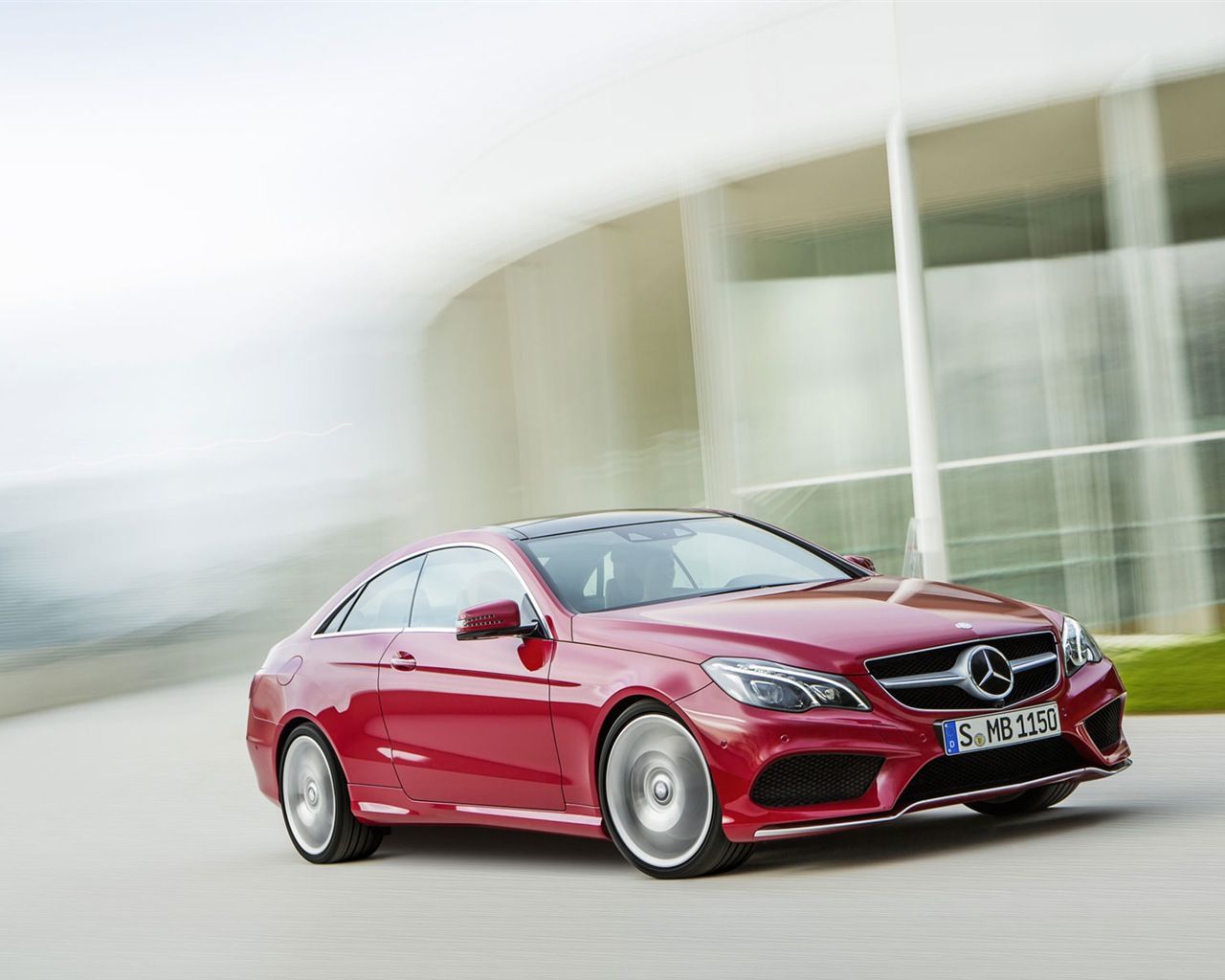 2014 Mercedes-Benz E-Class Coupe 奔驰跑车高清壁纸11 - 1280x1024