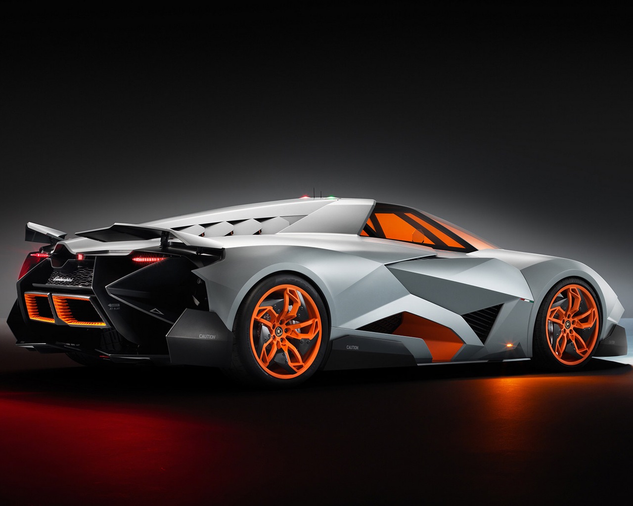 Lamborghini Egoista Concept 蘭博基尼Egoista概念超級跑車 高清壁紙 #5 - 1280x1024