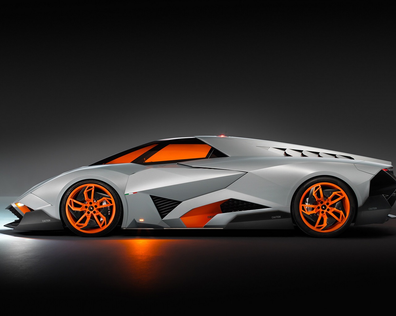 Lamborghini Concept Egoista supersport HD tapety na plochu #6 - 1280x1024