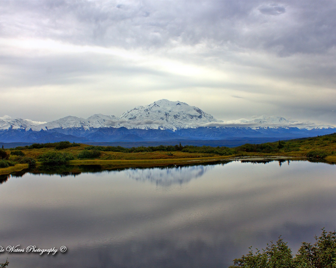 Windows 8 thème fond d'écran: Alaska paysage #5 - 1280x1024