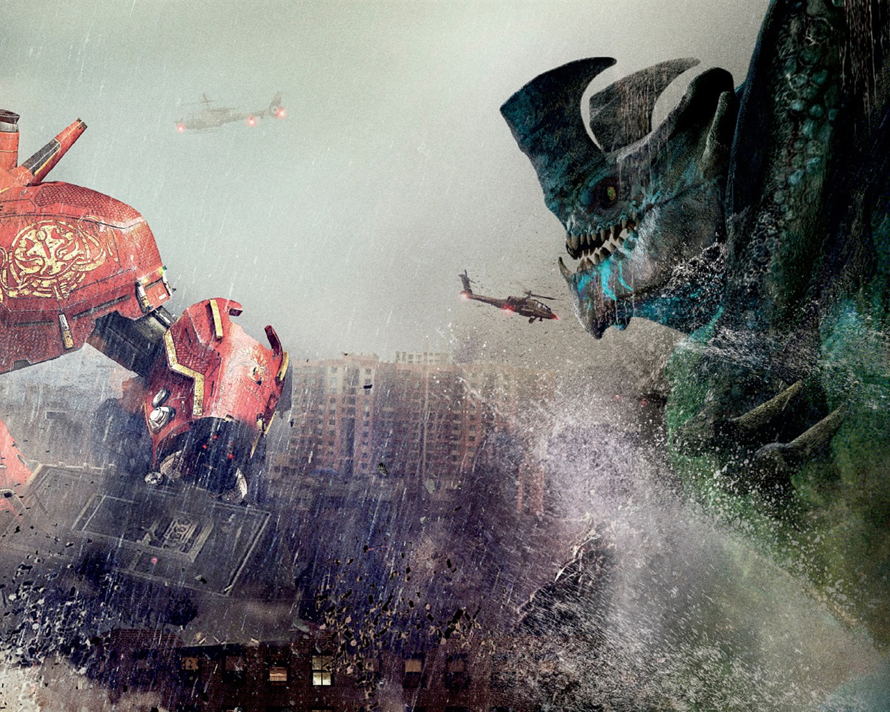 Pacific Rim 2013 fondos de pantalla de películas HD #13 - 1280x1024