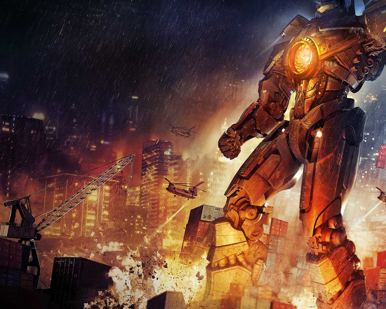 Pacific Rim 2013 HD film tapety na plochu #18 - 1280x1024