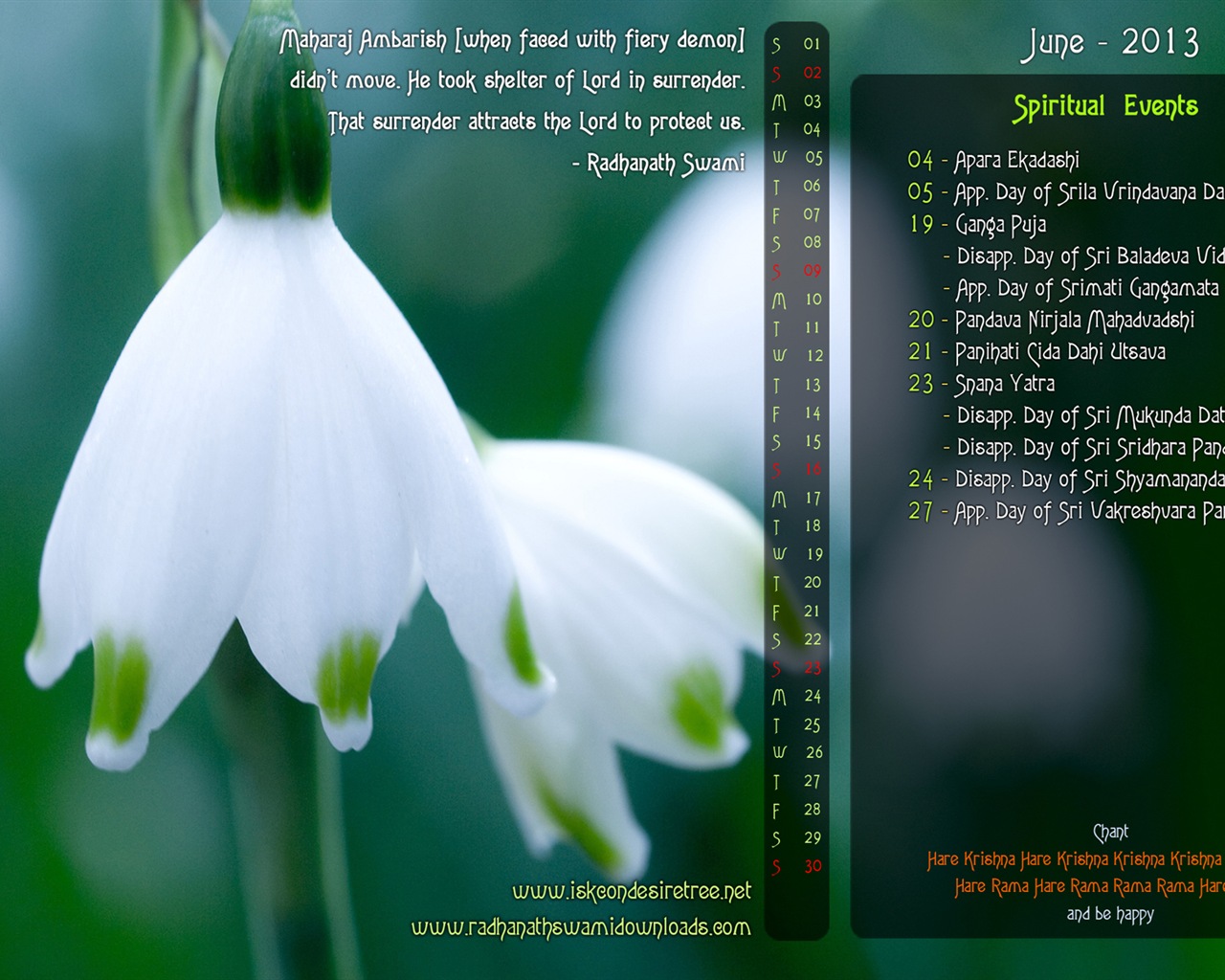 06 2013 calendario fondo de pantalla (1) #9 - 1280x1024