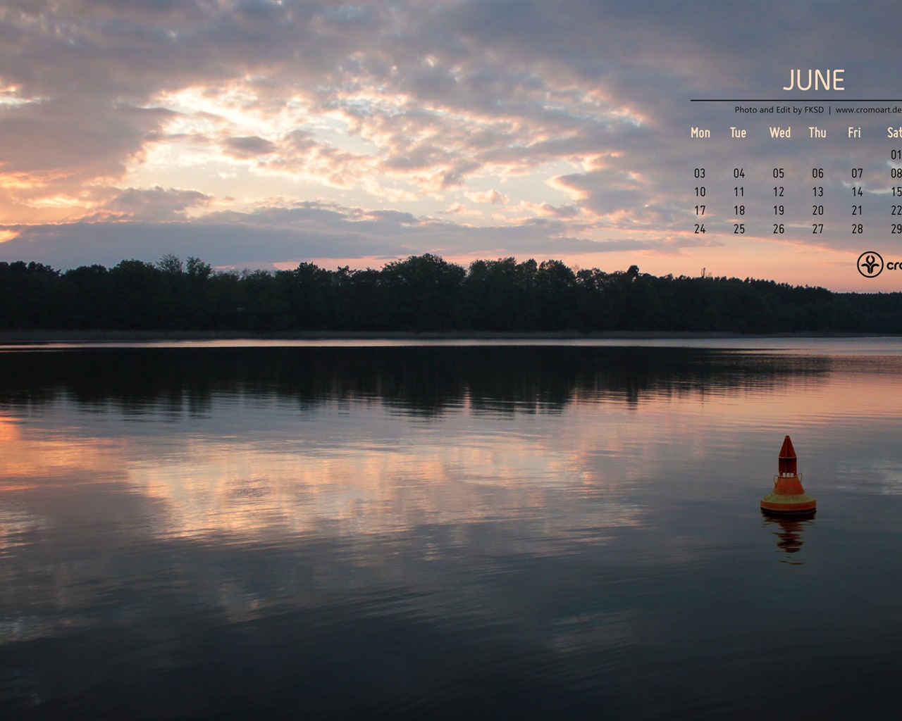 June 2013 calendar wallpaper (2) #20 - 1280x1024