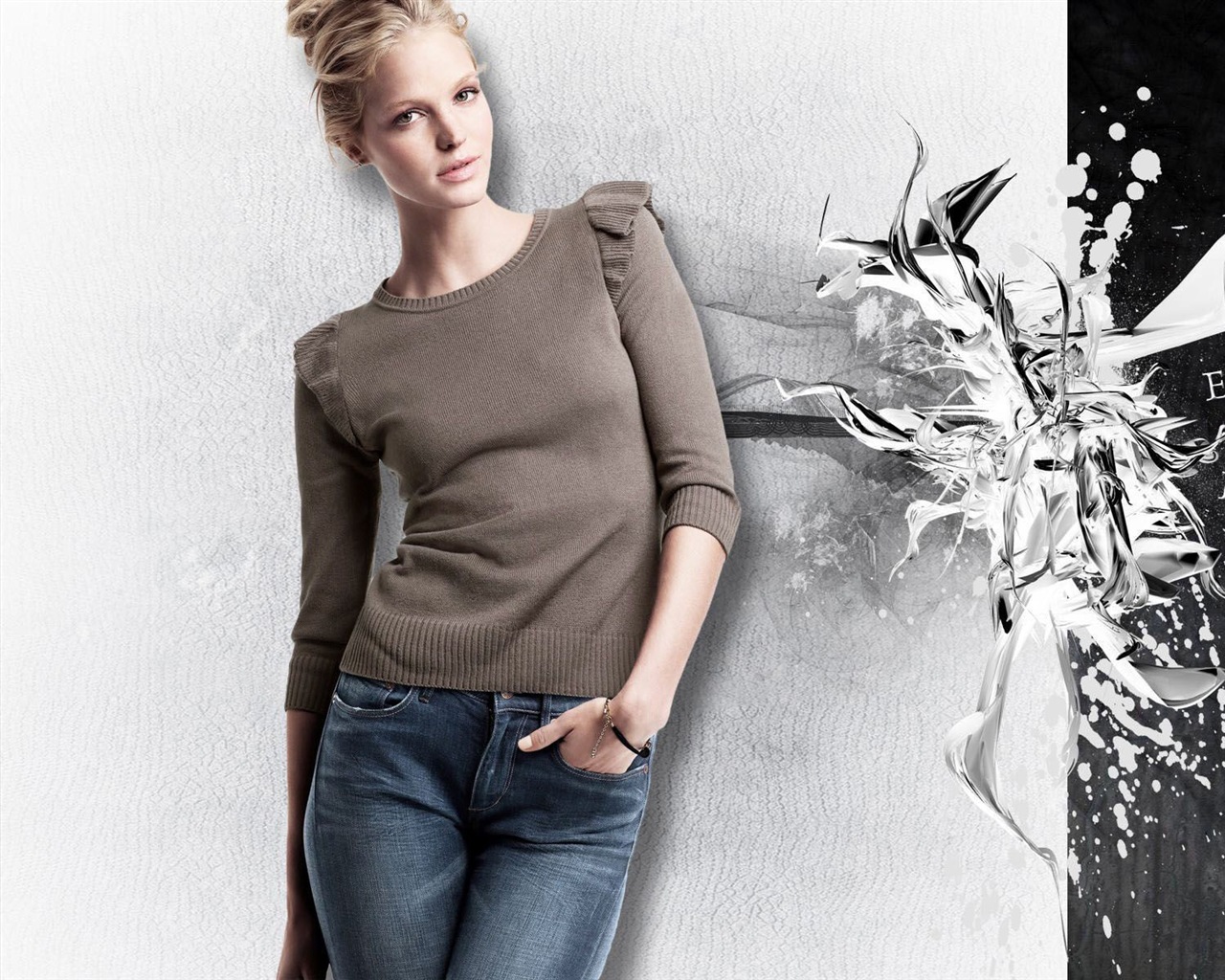 Erin Heatherton 艾琳·希瑟頓 美女壁紙 #5 - 1280x1024