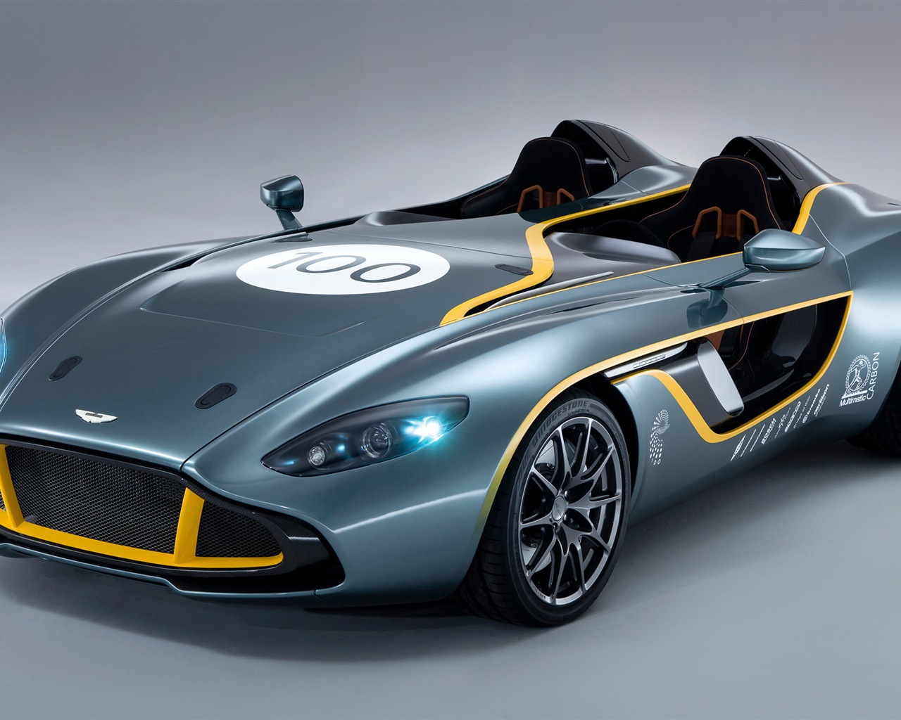 2013 Aston Martin CC100 Speedster koncept HD tapety na plochu #5 - 1280x1024
