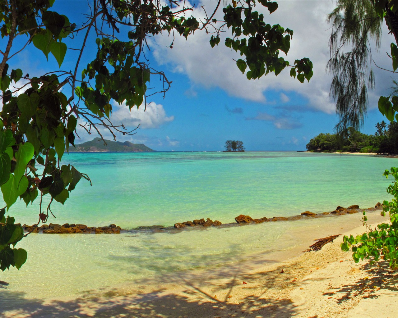 Seychellen-Insel, Natur, Landschaft HD Wallpaper #7 - 1280x1024