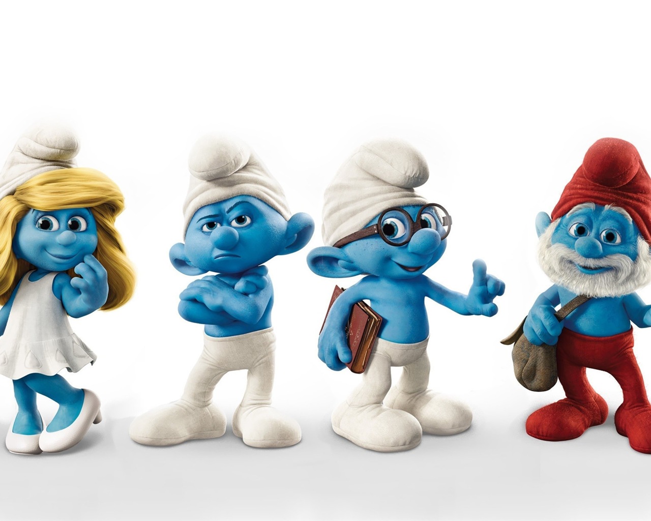 The Smurfs 2 蓝精灵2 高清电影壁纸3 - 1280x1024