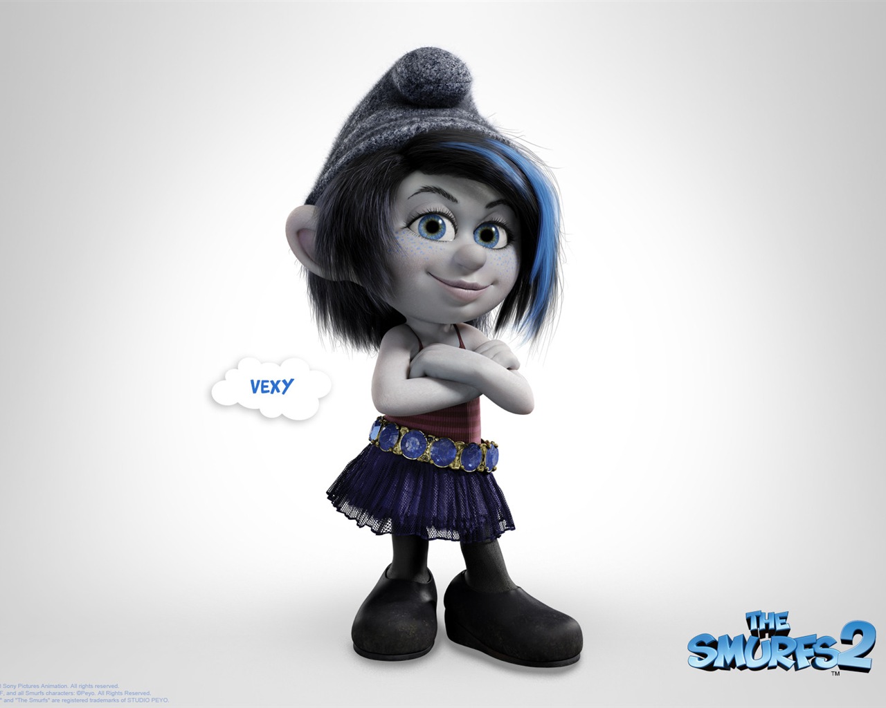 The Smurfs 2 蓝精灵2 高清电影壁纸11 - 1280x1024