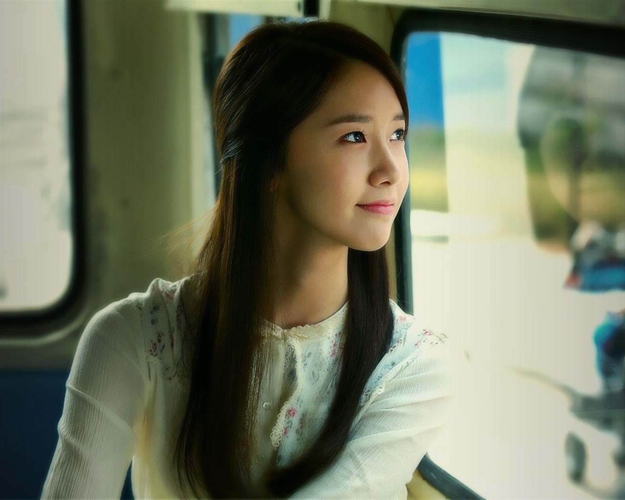 Girls Generation, Lim YoonA HD wallpapers #2 - 1280x1024