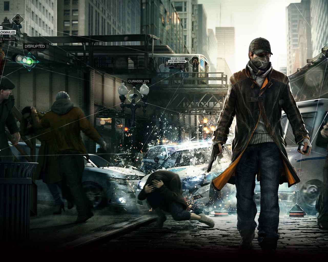 Watch Dogs 諜戰危機 2013遊戲高清壁紙 #1 - 1280x1024