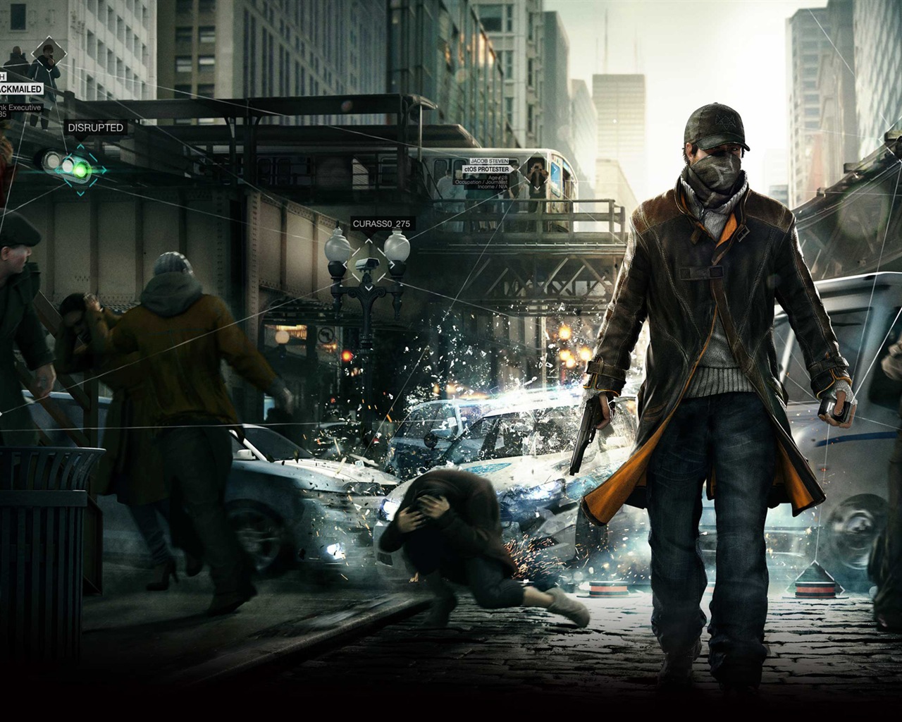 Watch Dogs 谍战危机 2013游戏高清壁纸1 - 1280x1024