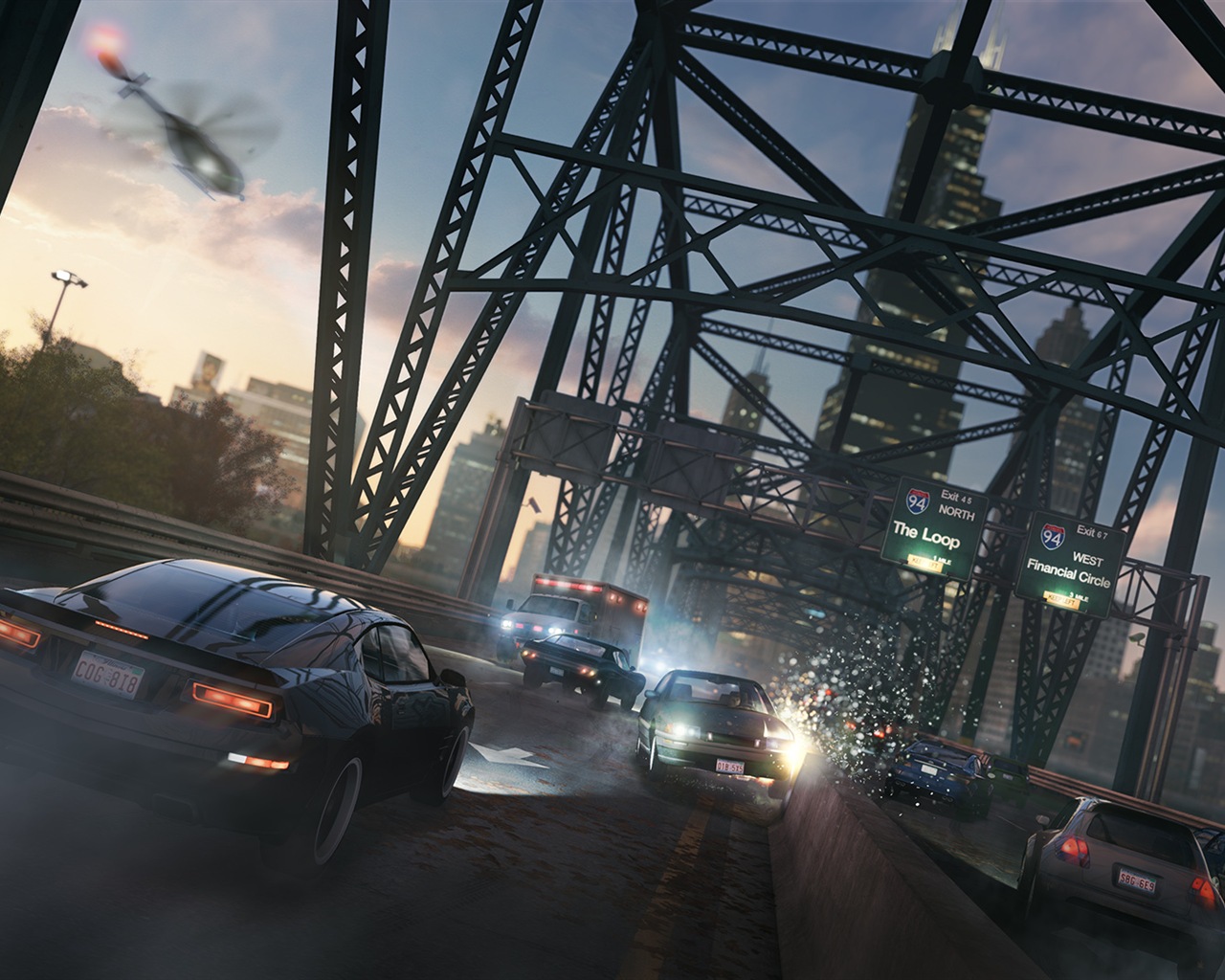 Watch Dogs 谍战危机 2013游戏高清壁纸13 - 1280x1024