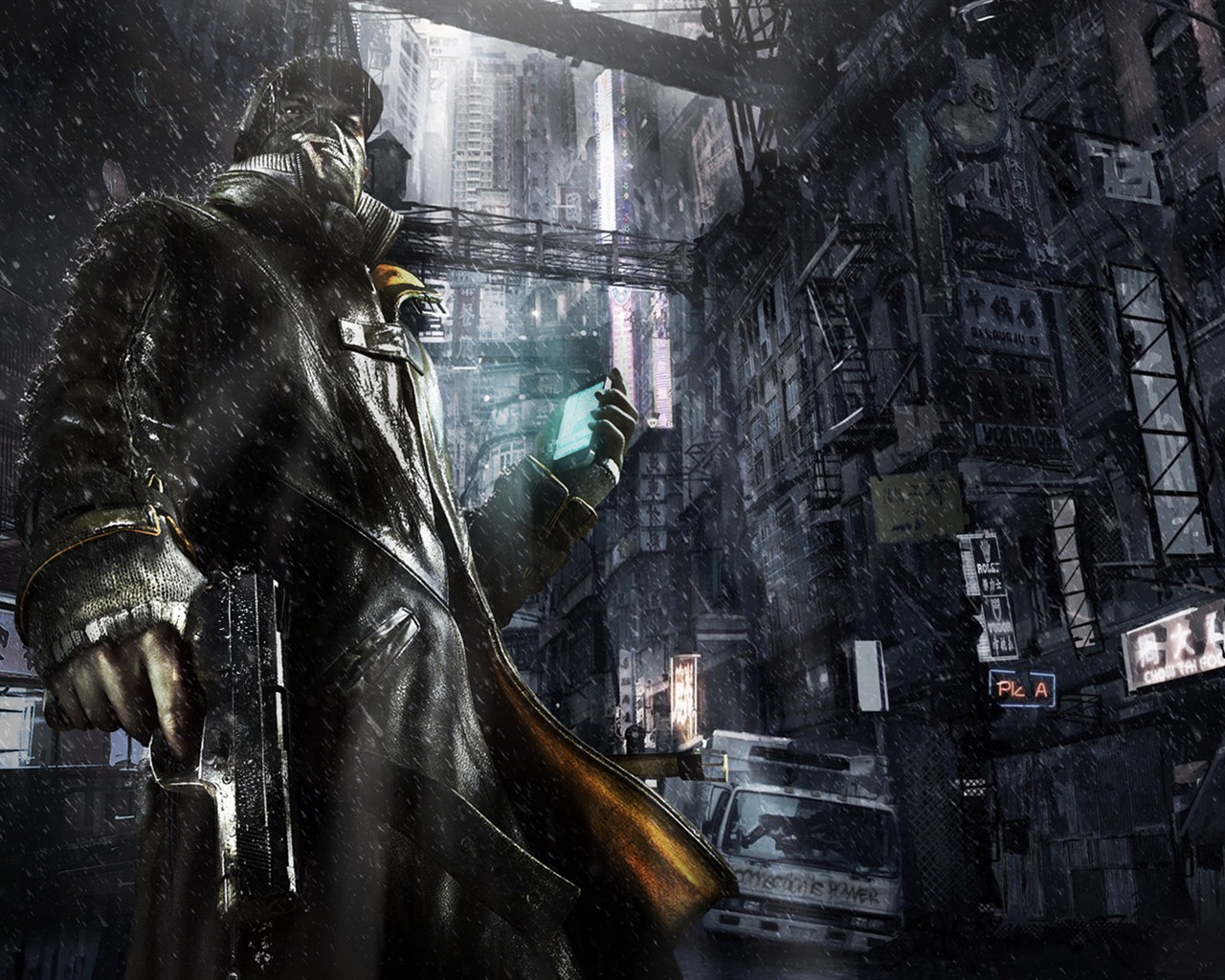 Watch Dogs 谍战危机 2013游戏高清壁纸15 - 1280x1024