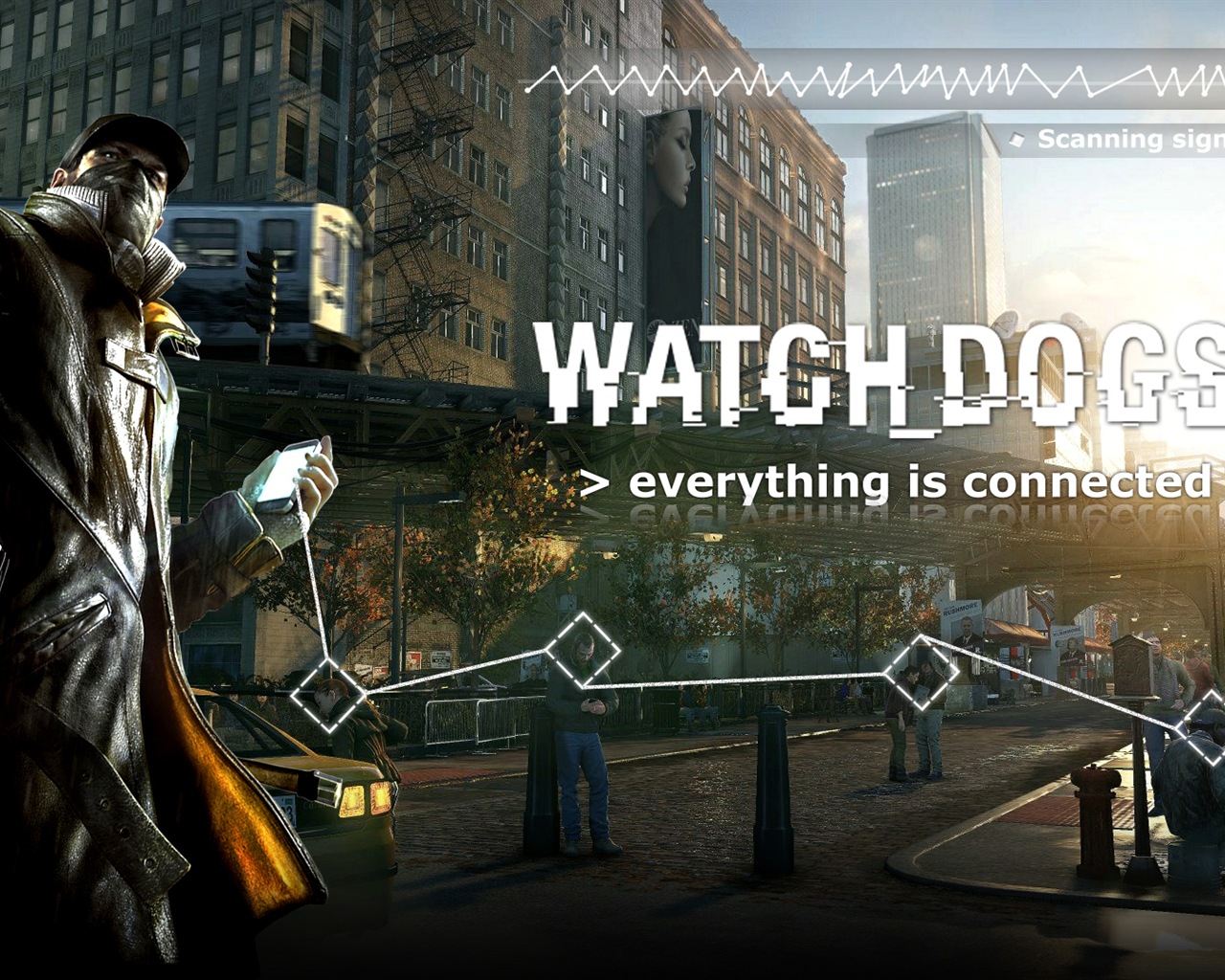 Watch Dogs 2013 game HD wallpapers #17 - 1280x1024