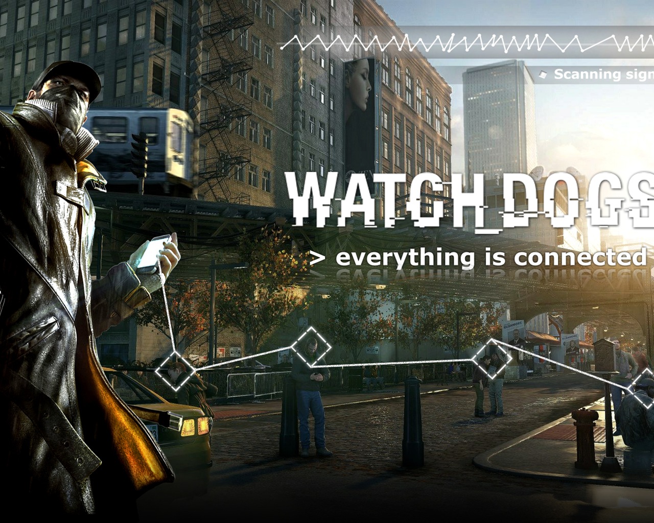 Watch Dogs 谍战危机 2013游戏高清壁纸17 - 1280x1024