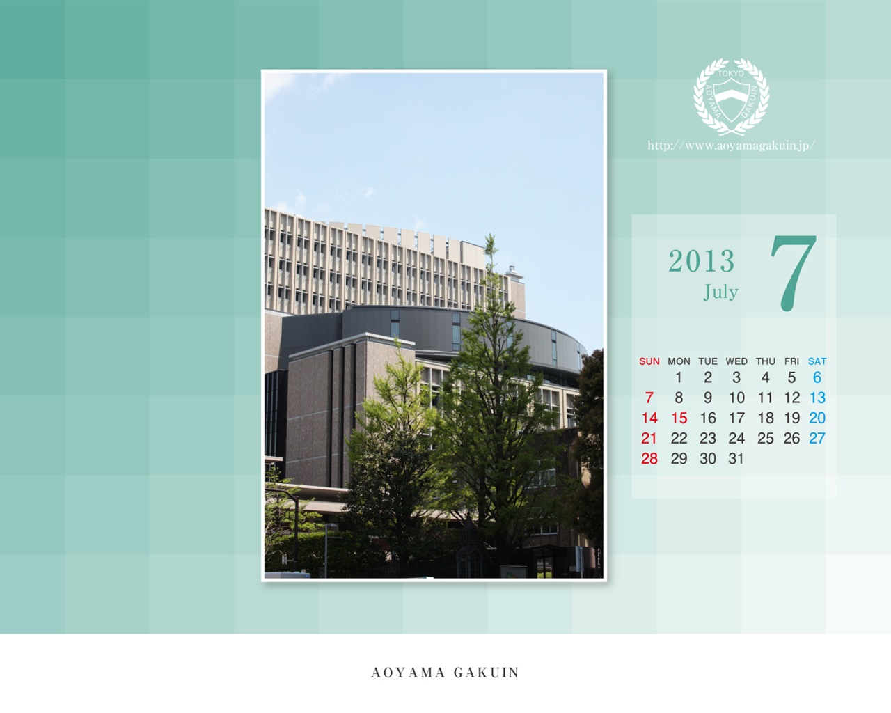 07. 2013 Kalendář tapety (1) #8 - 1280x1024