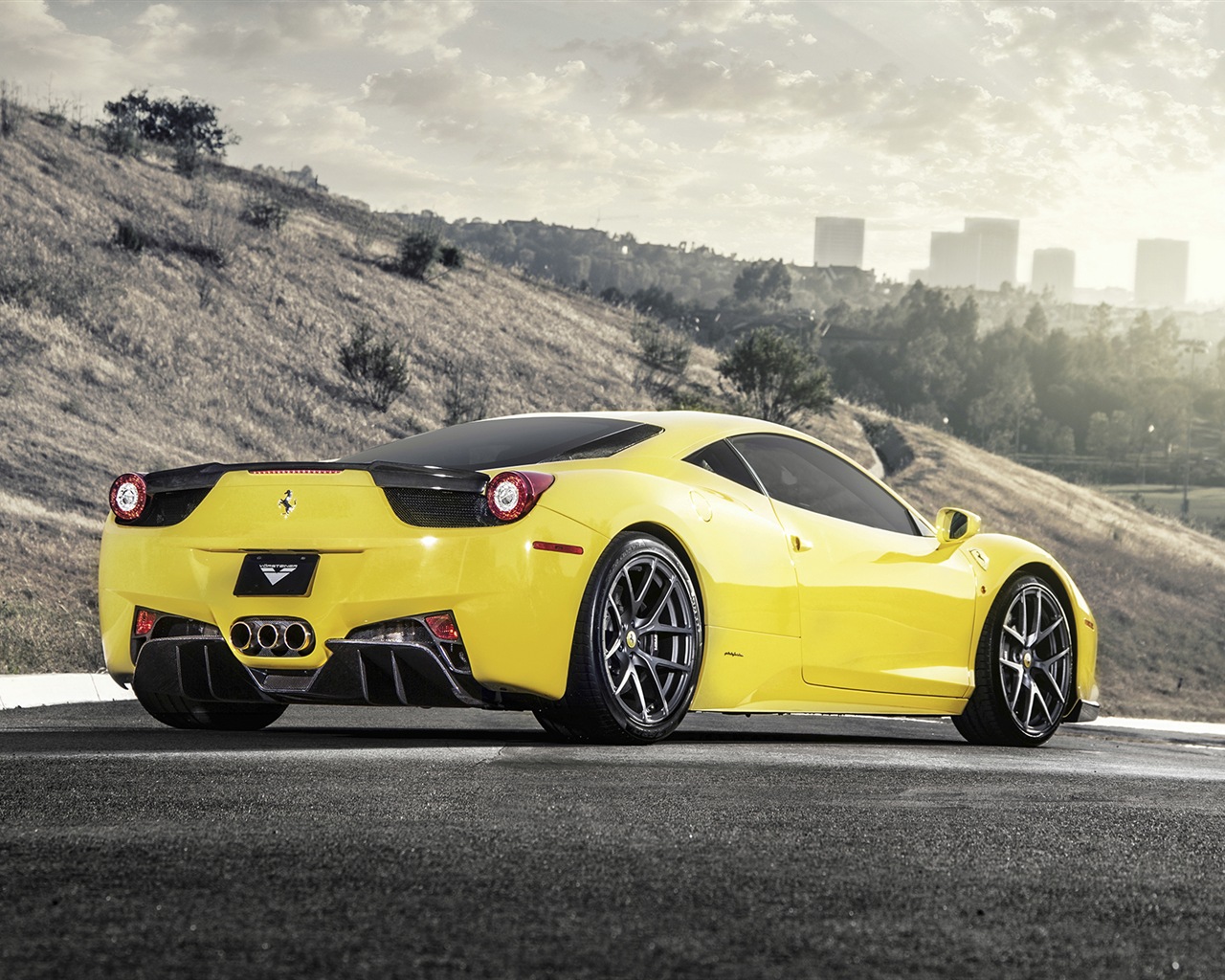 2013 Ferrari 458 Italia s 458-V supercar tapety HD #6 - 1280x1024