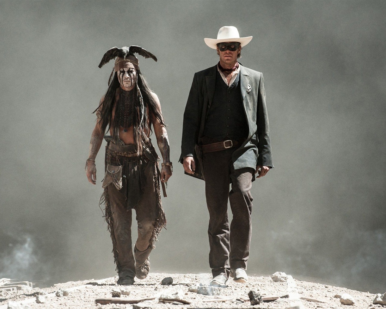 The Lone Ranger 獨行俠 高清影視壁紙 #4 - 1280x1024