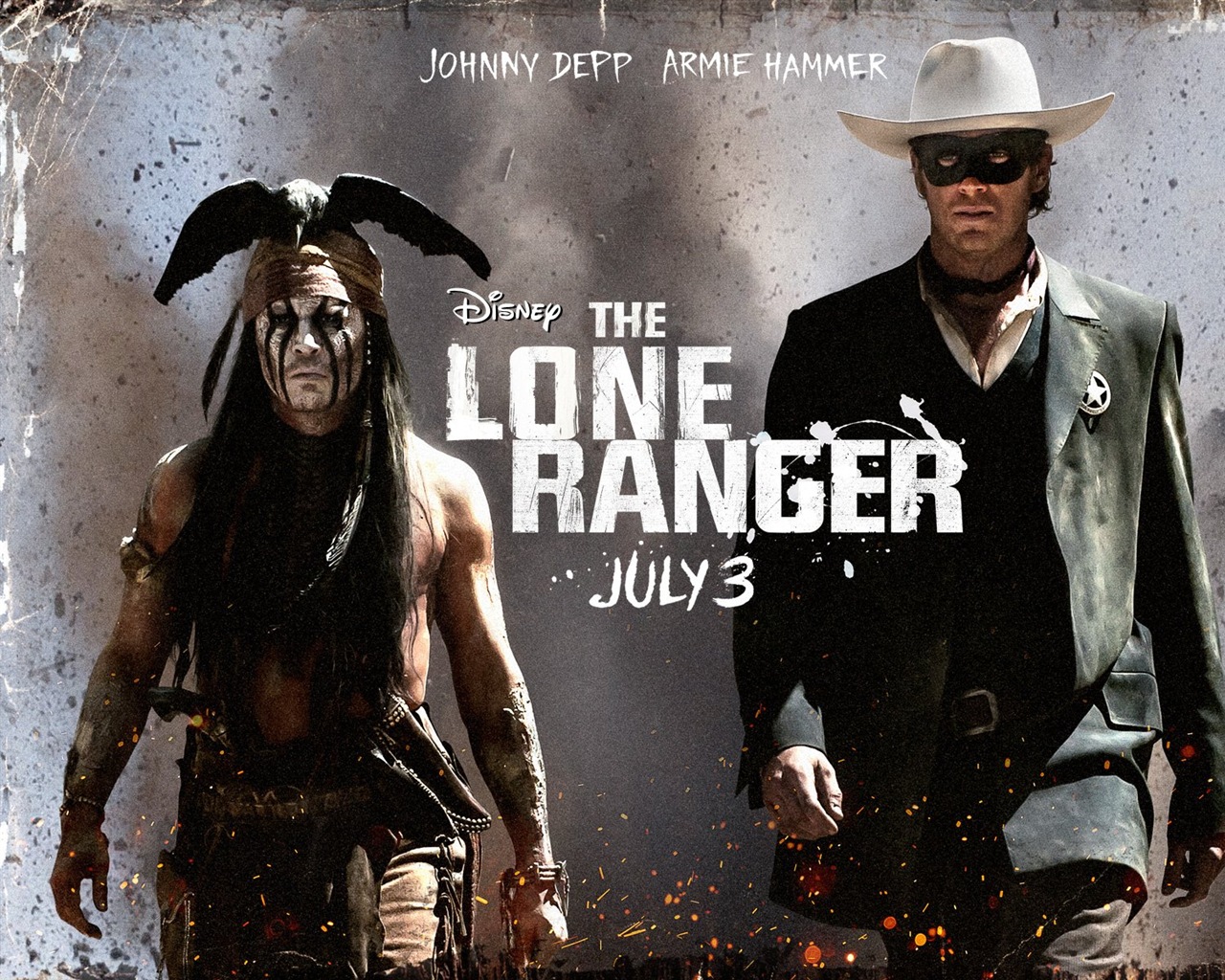 The Lone Ranger fonds d'écran de films HD #6 - 1280x1024