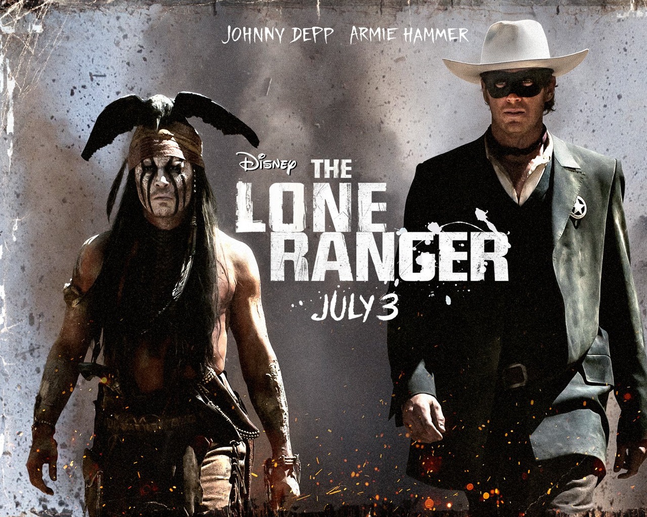 The Lone Ranger HD film tapety na plochu #6 - 1280x1024