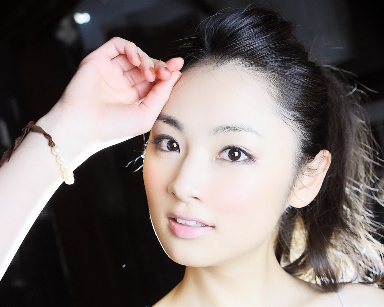 Tantan Hayashi japonská herečka HD tapety na plochu #5 - 1280x1024