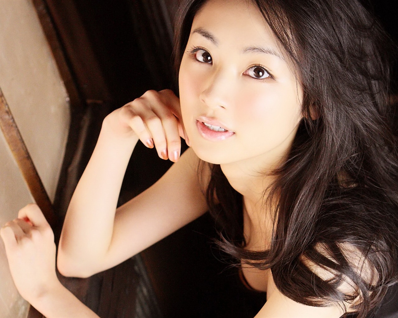 Tantan Hayashi japonská herečka HD tapety na plochu #18 - 1280x1024
