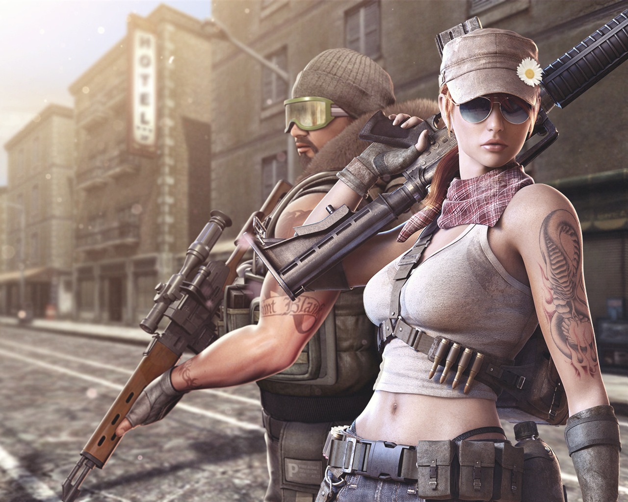 Point Blank HD game wallpapers #4 - 1280x1024