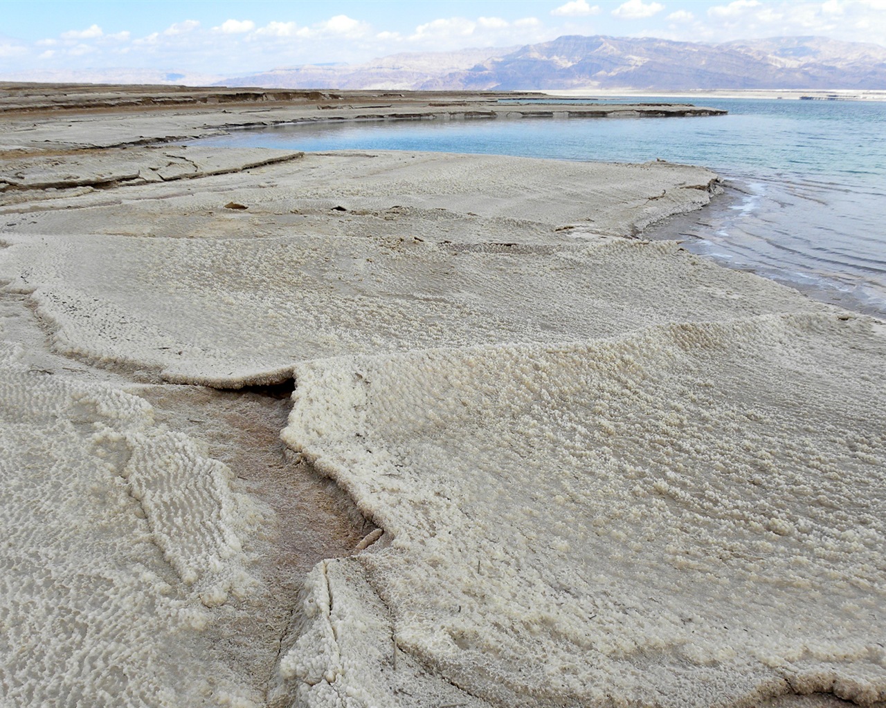 Dead Sea 死海美景 高清壁纸4 - 1280x1024