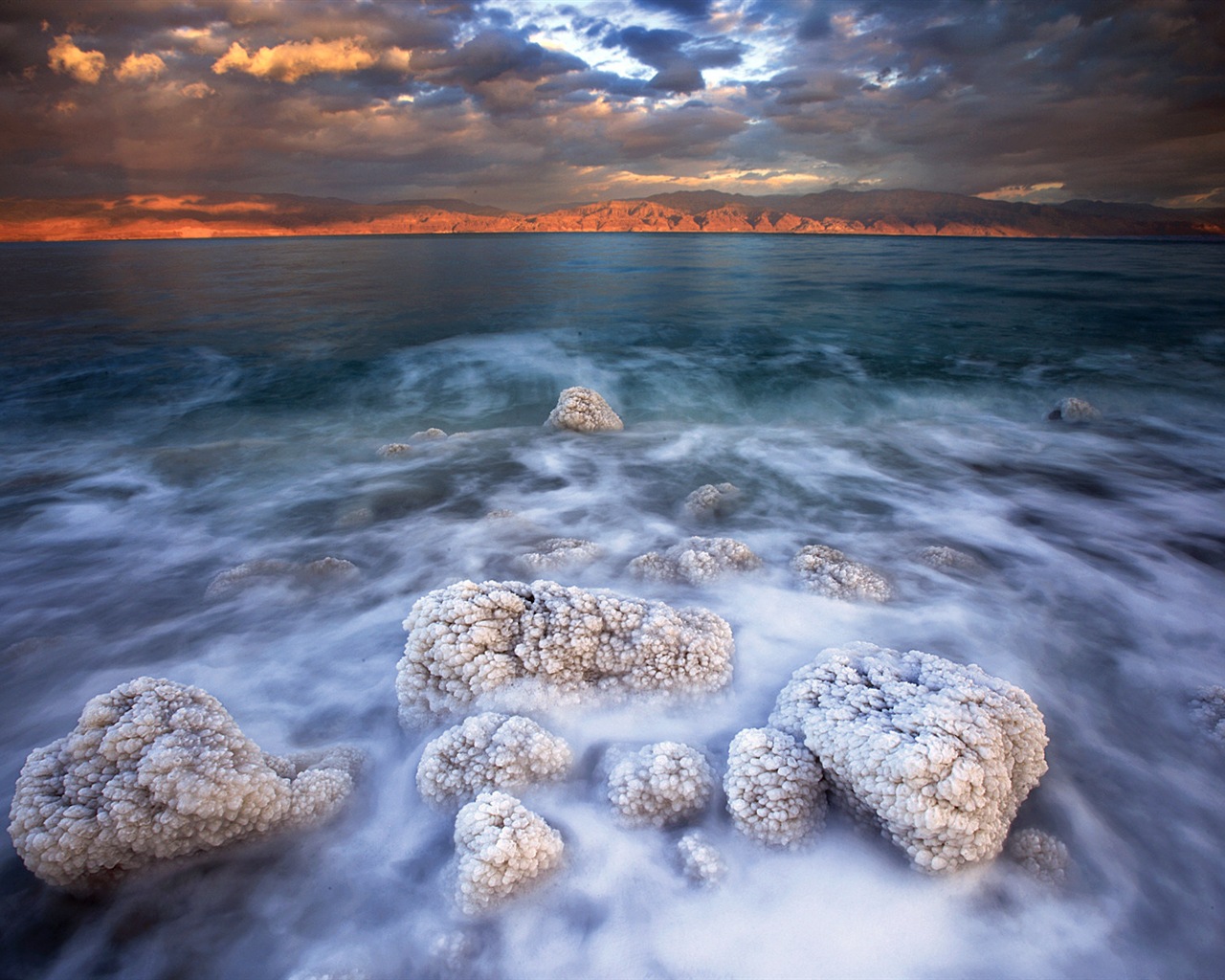 Dead Sea 死海美景 高清壁紙 #9 - 1280x1024