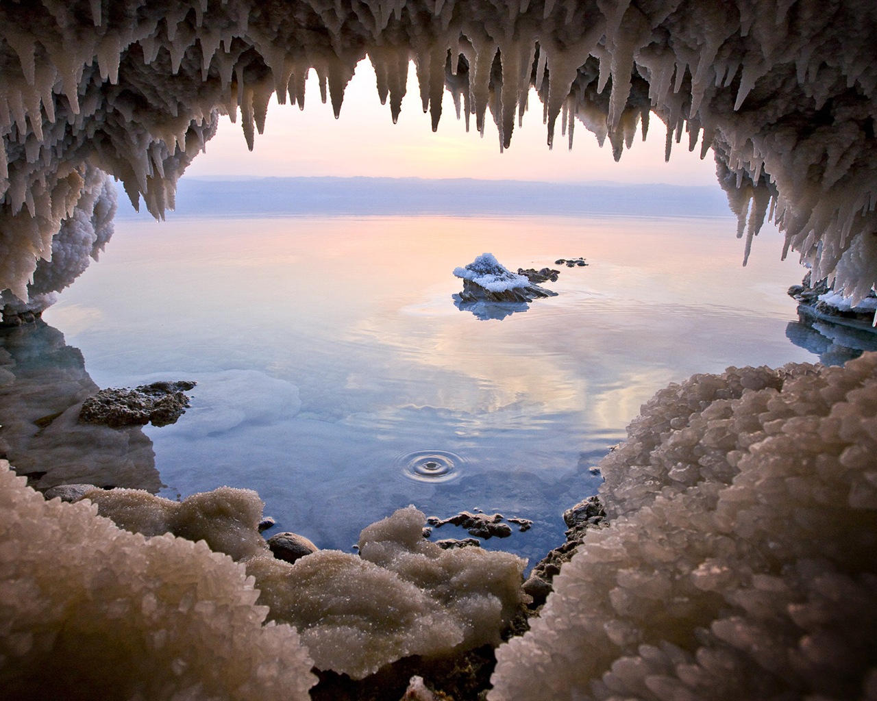 Dead Sea beautiful scenery HD wallpapers #10 - 1280x1024