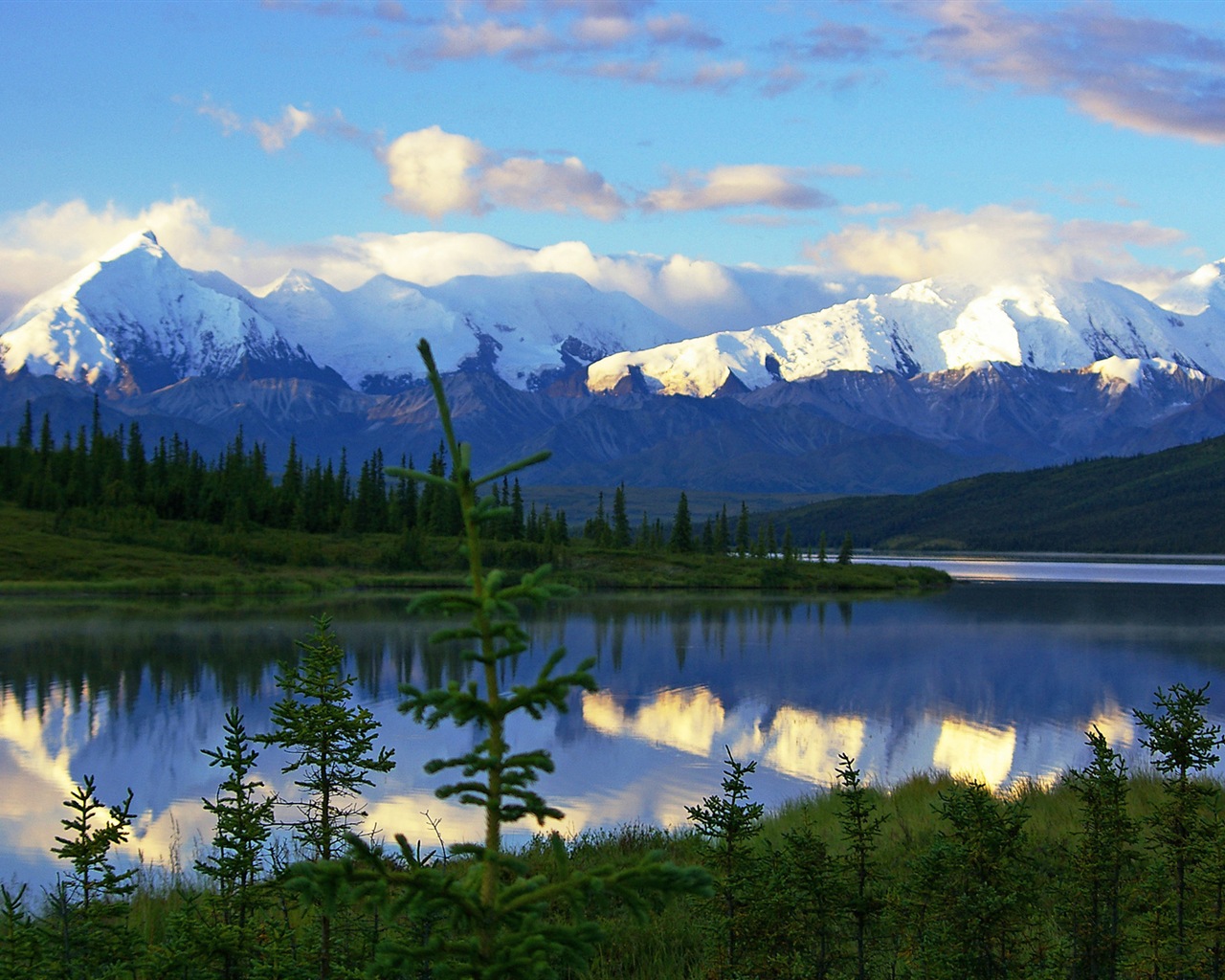 Denali National Park 迪納利國家公園 高清風景壁紙 #2 - 1280x1024