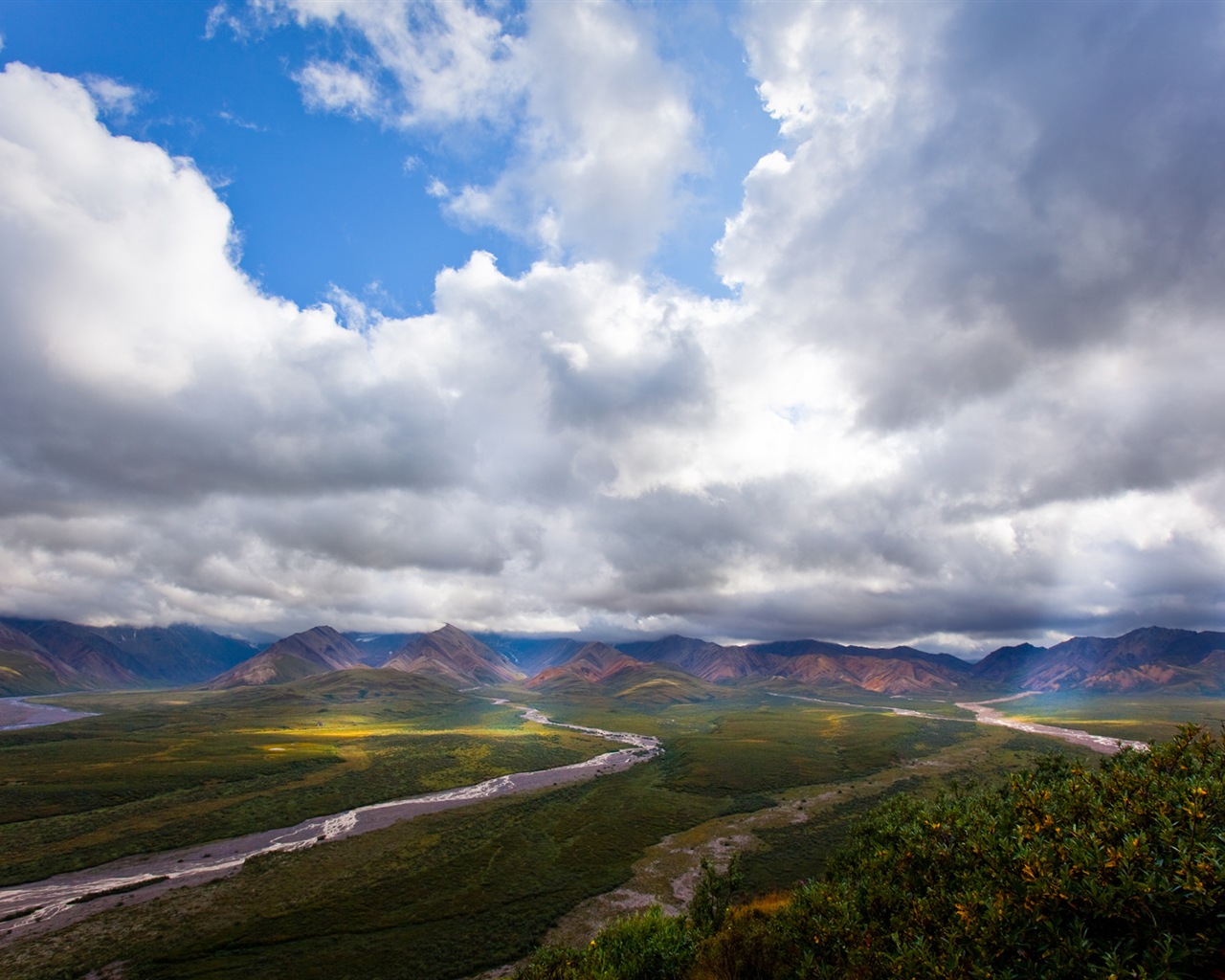Denali National Park 迪納利國家公園 高清風景壁紙 #18 - 1280x1024