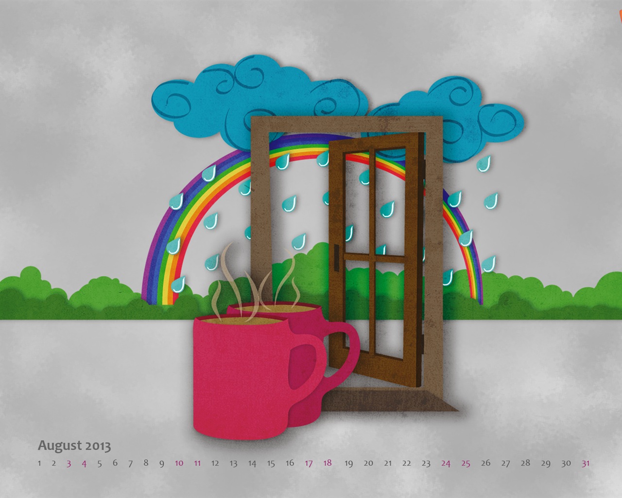 August 2013 calendar wallpaper (2) #13 - 1280x1024