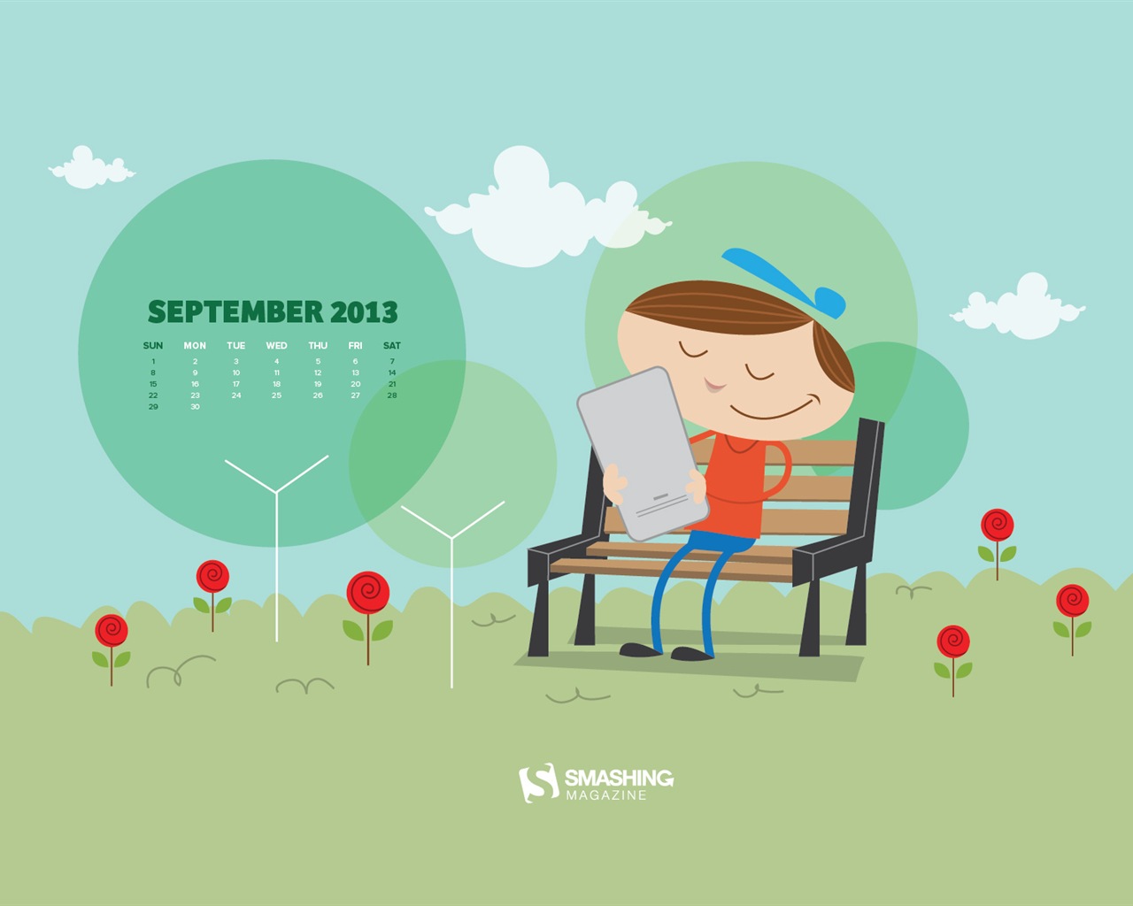 September 2013 Calendar wallpaper (2) #17 - 1280x1024