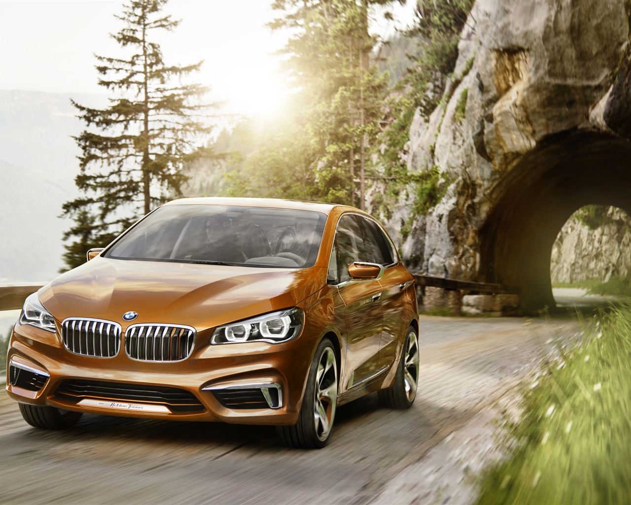 2013 BMW Concept Active Tourer 寶馬旅行車 高清壁紙 #6 - 1280x1024