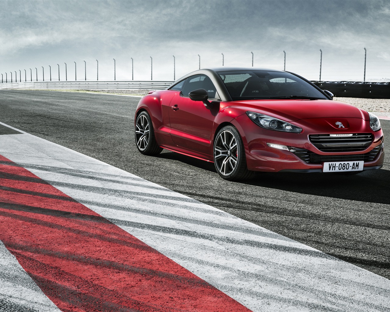 2014 푸조 RCZ R 자동차 HD 배경 화면 #14 - 1280x1024