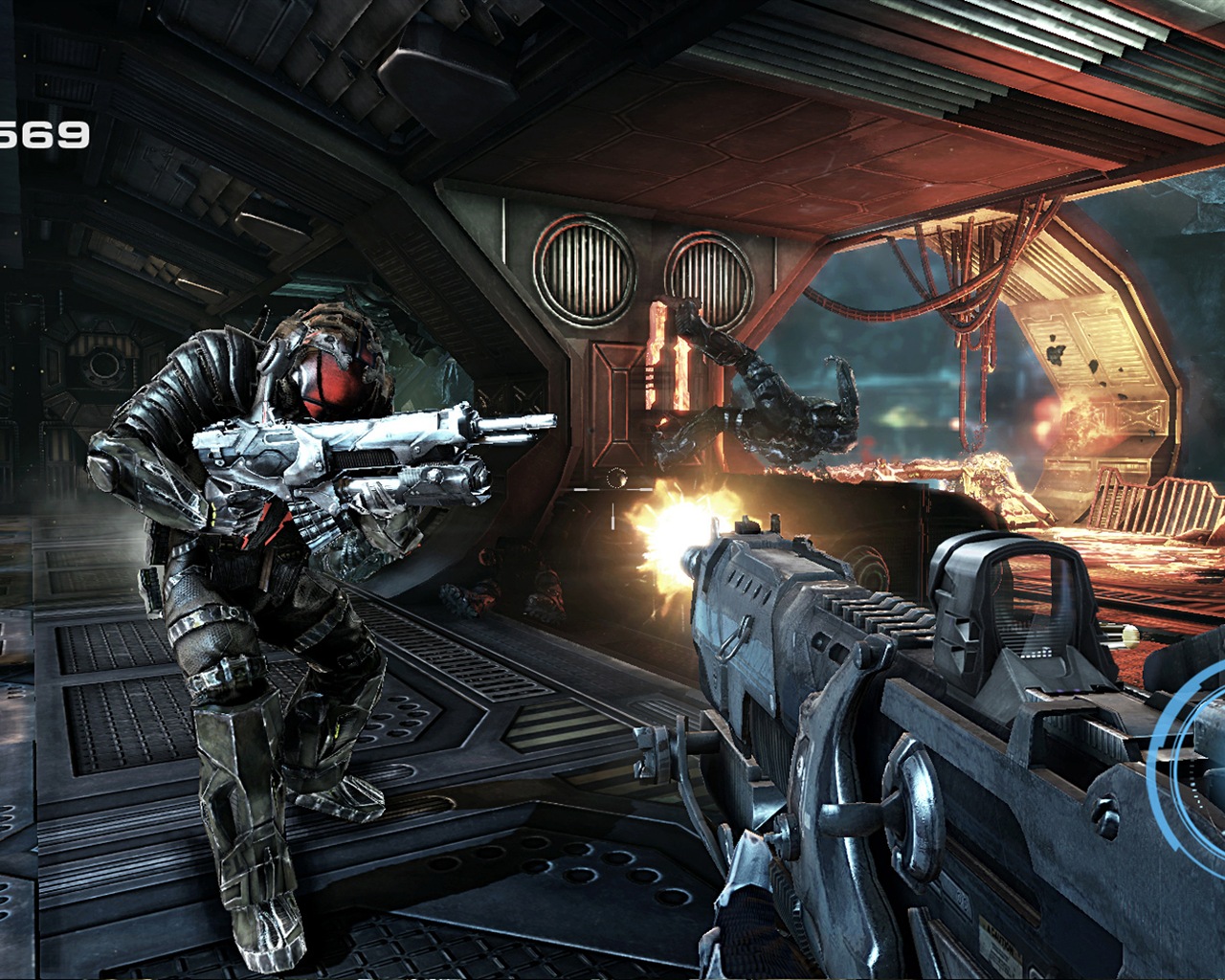 Alien Rage game 2013 HD tapety na plochu #2 - 1280x1024