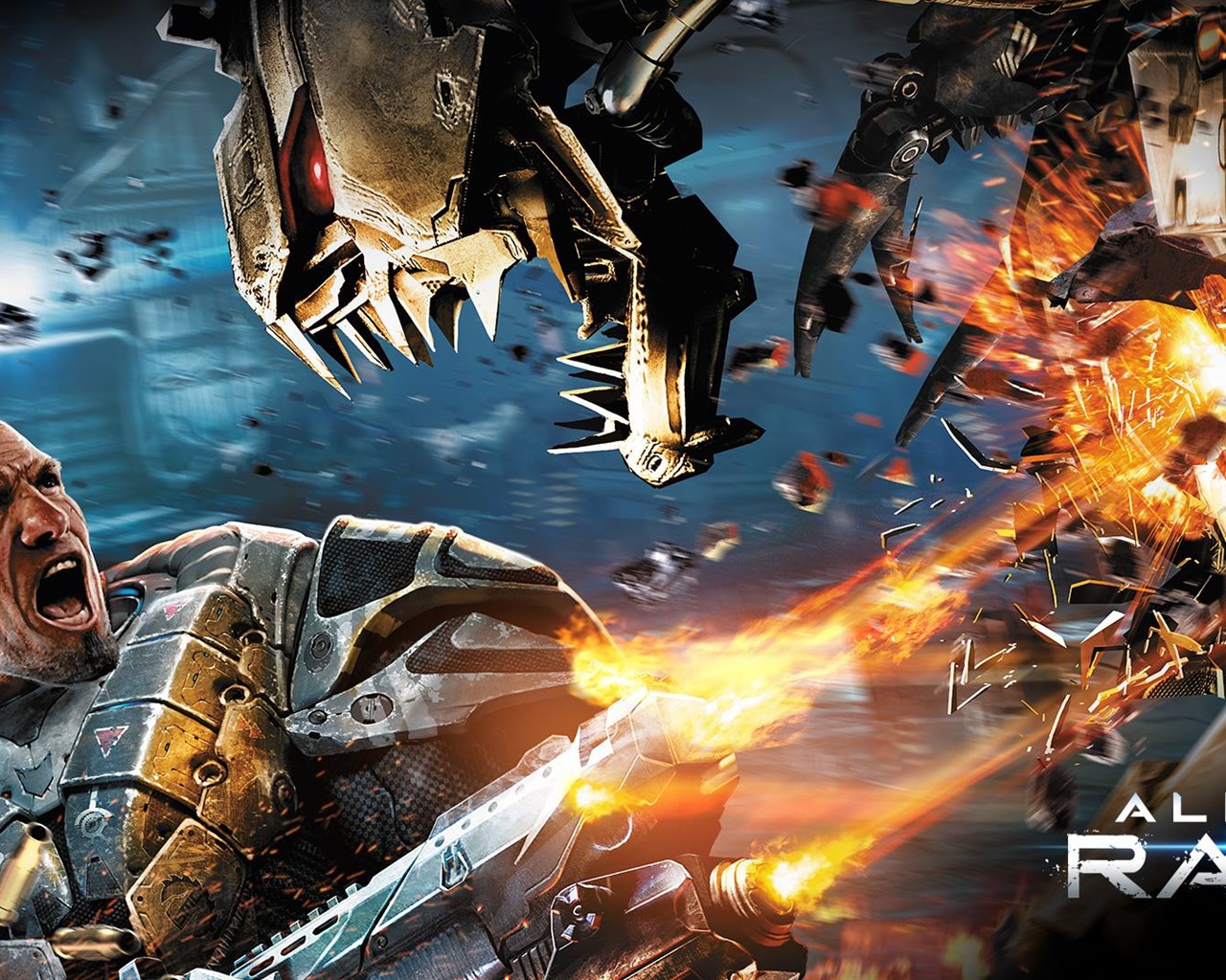 Alien Rage game 2013 HD tapety na plochu #7 - 1280x1024