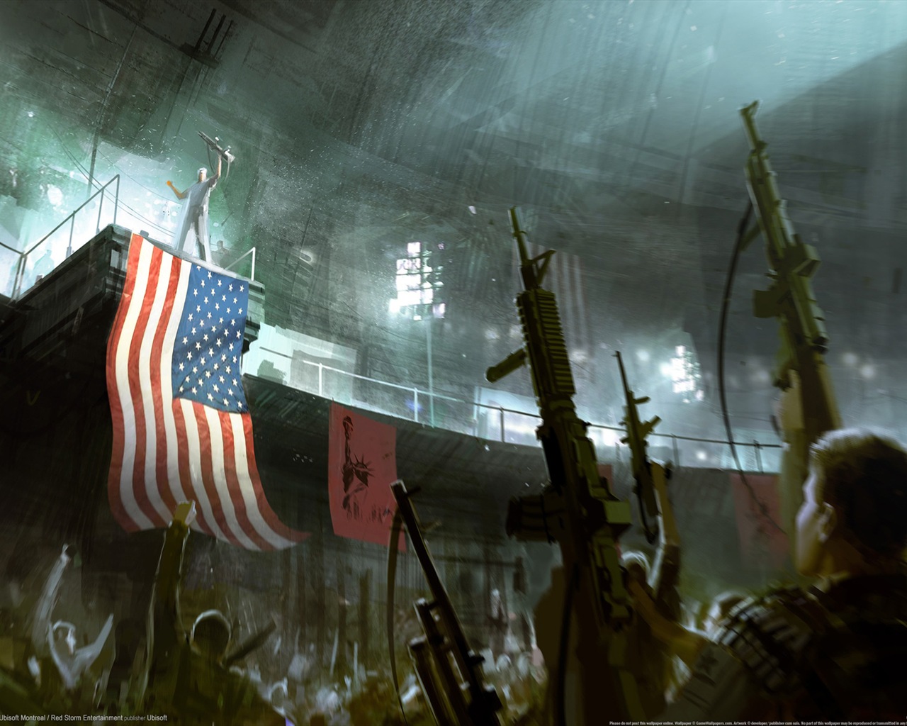 Arc-en-6 de Tom Clancy: Patriots fonds d'écran HD #11 - 1280x1024