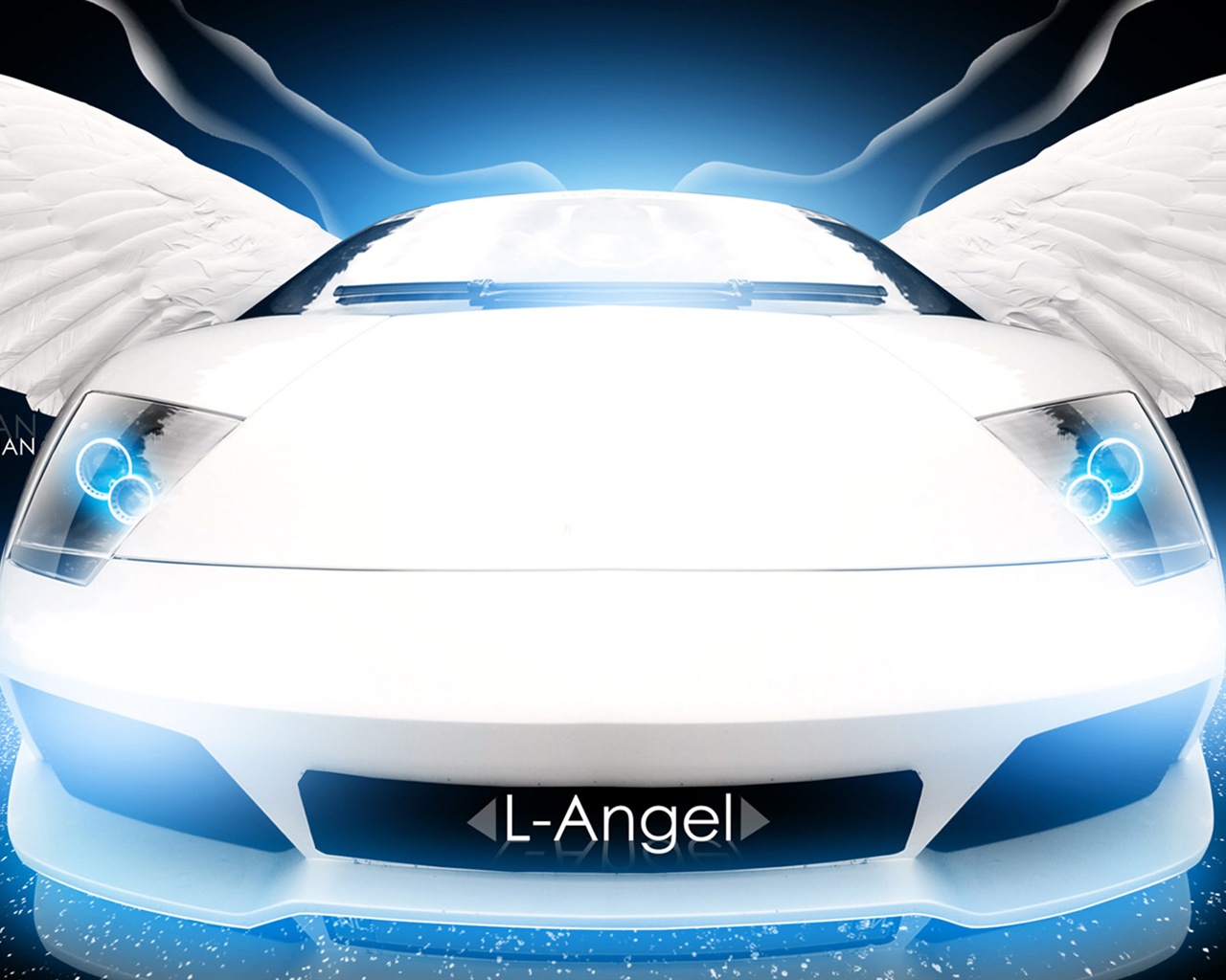 夢幻創意汽車設計壁紙，動物汽車 #14 - 1280x1024