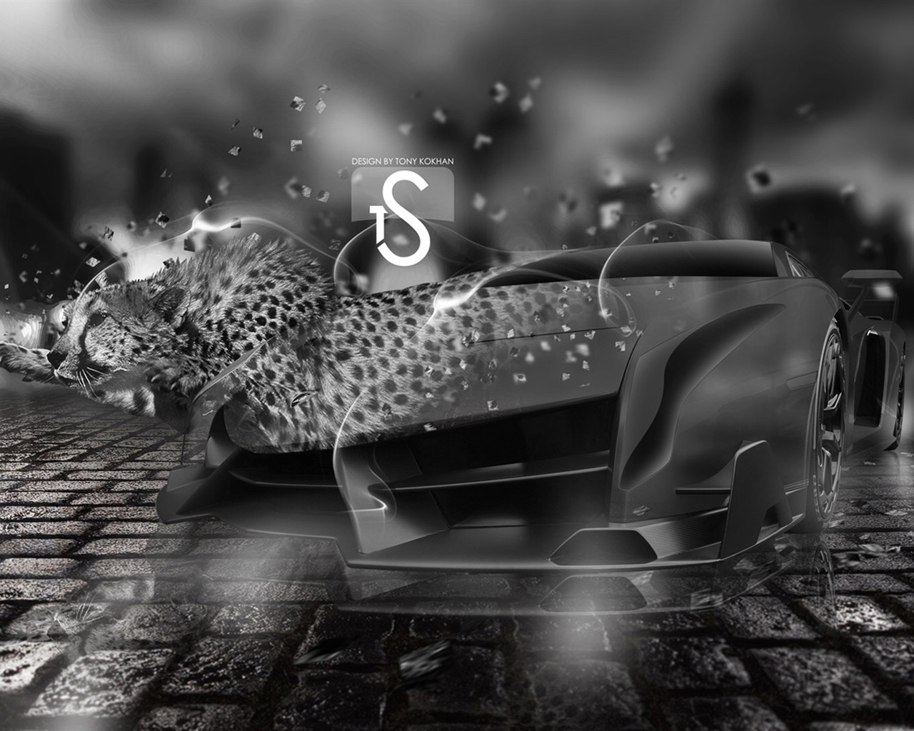 Creative dream car design wallpaper, Animal automotive #17 - 1280x1024